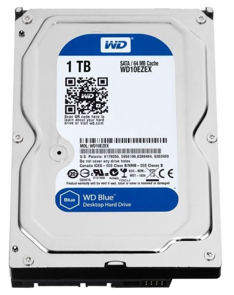 HD WD CAVIAR BLUE 1TB SATA 6.0Gb/s 7200 RPM WD10EZEX